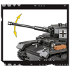 Конструктор Cobi Company of Heroes 3 Танк Panzer IV, 610 деталей (COBI-3045) зображення 3