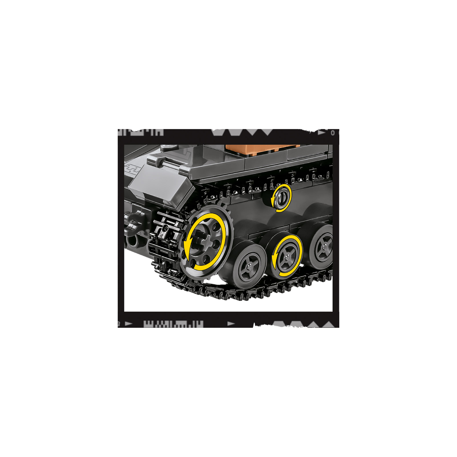 Конструктор Cobi Company of Heroes 3 Танк Panzer IV, 610 деталей (COBI-3045) изображение 5