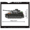 Конструктор Cobi Company of Heroes 3 Танк Panzer IV, 610 деталей (COBI-3045) зображення 6