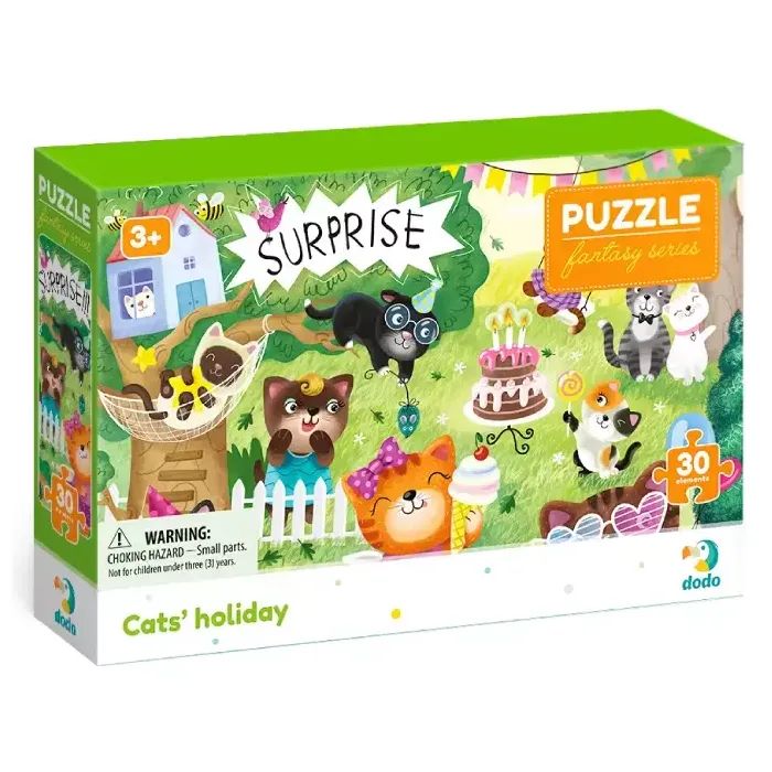 Пазл DoDo Свято котиків, 30 елементів (300417)