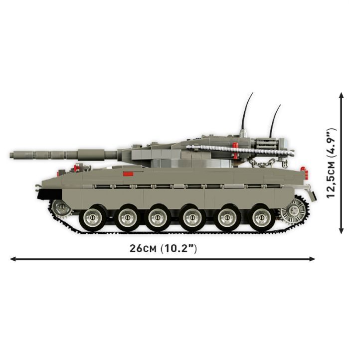 Конструктор Cobi Танк Меркава Mk 1, 825 деталей (COBI-2621) зображення 4