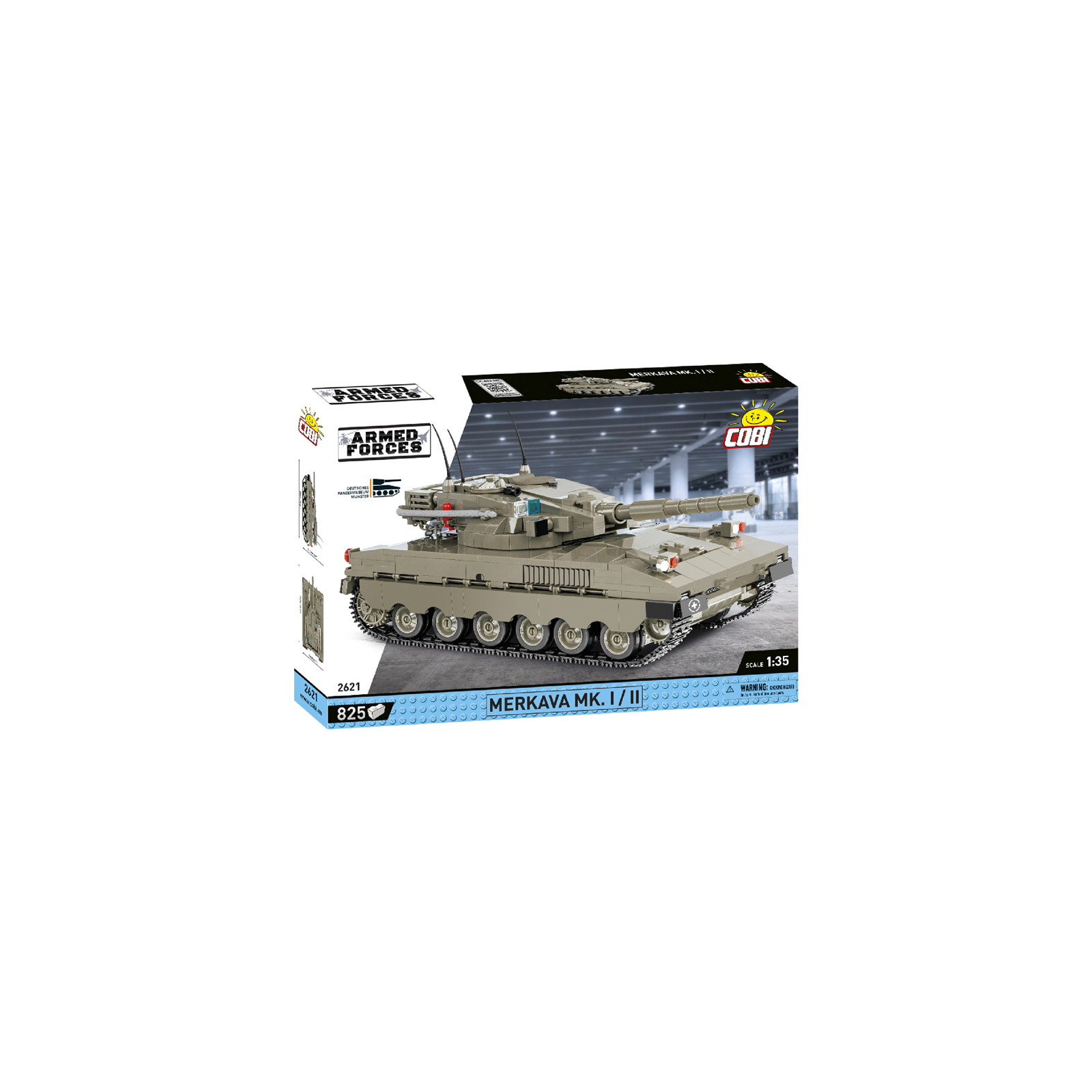 Конструктор Cobi Танк Меркава Mk 1, 825 деталей (COBI-2621)