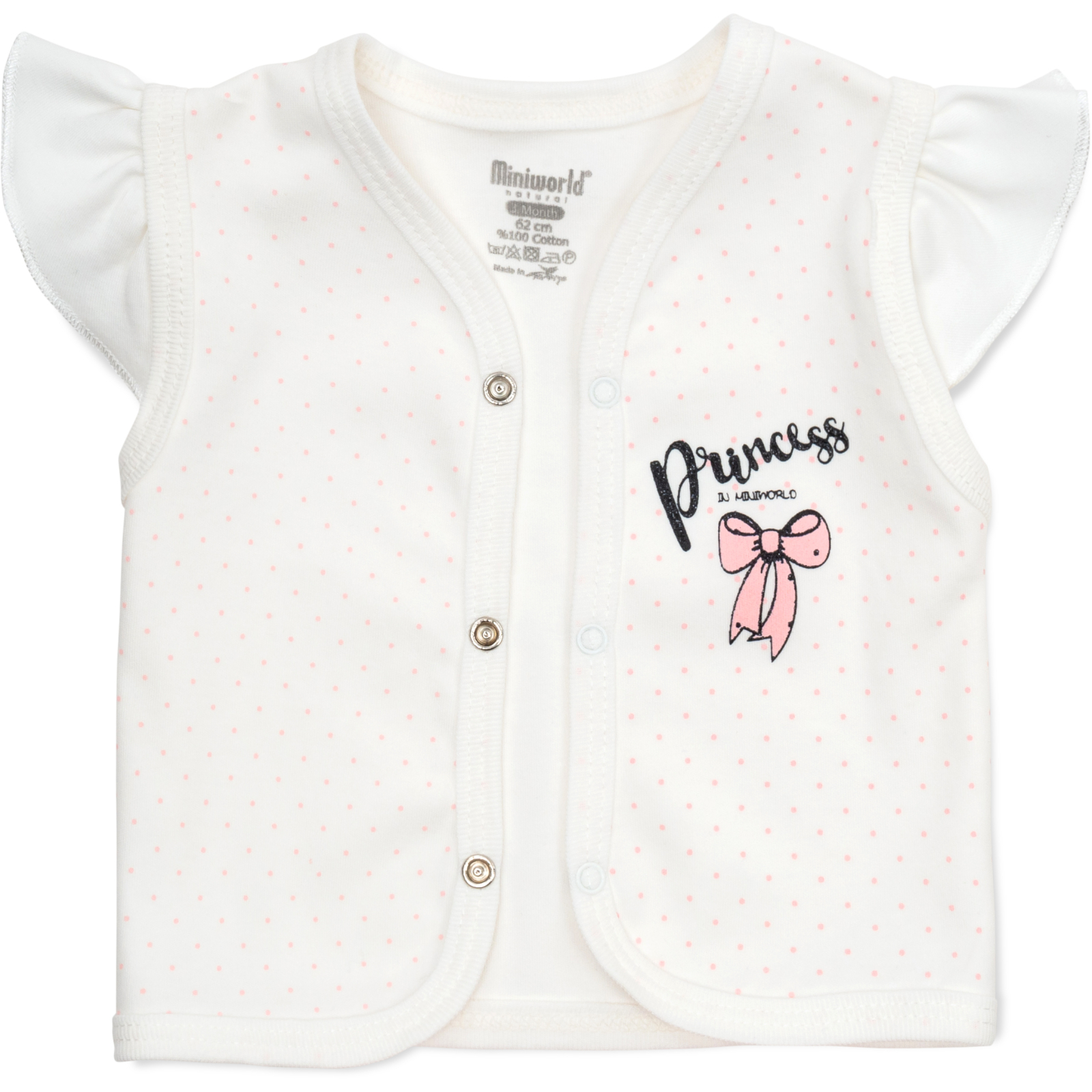 Набір дитячого одягу Miniworld PRINCESS (14461-62G-pink) зображення 4