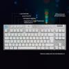 Клавиатура Logitech G915 TKL Tenkeyless Lightspeed RGB Tactile UA White (920-009503) изображение 7