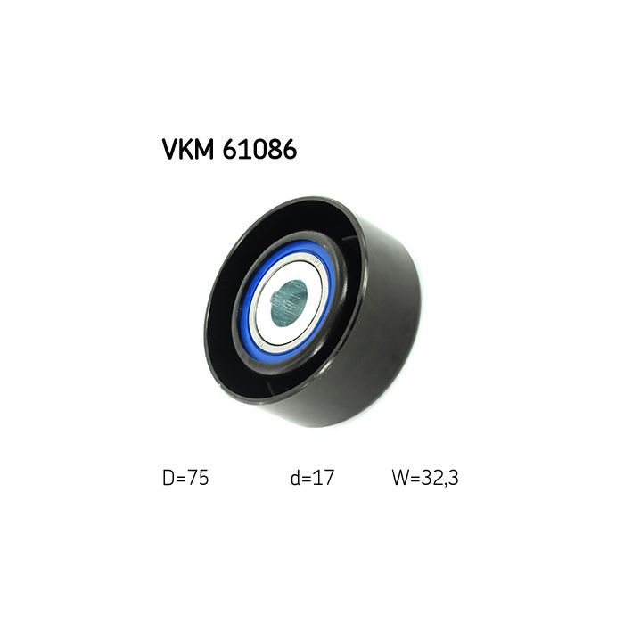 Ролик натяжителя ремня SKF VKM 61086 изображение 2