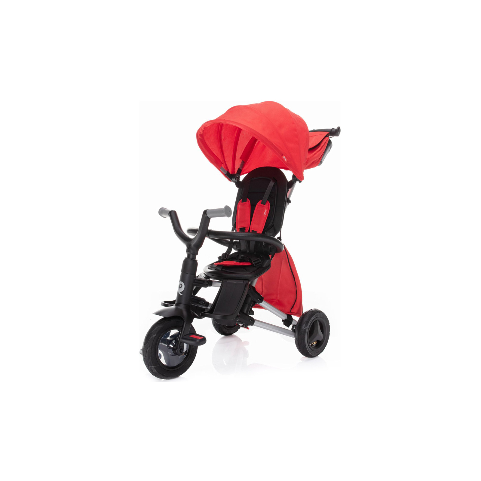 Детский велосипед QPlay RITO Rubber складаний триколісний Red (S380-2RedRubber)