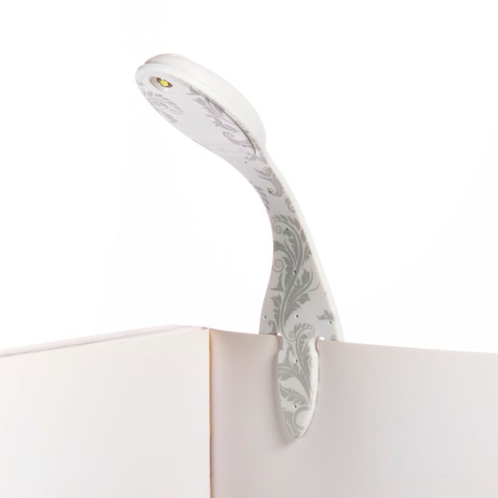 Закладки для книг Flexilight ліхтарик - Біла флора (FLWF) зображення 5