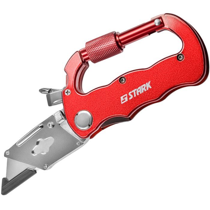 Нож монтажный Stark складной трапециевидный (506100840) изображение 3