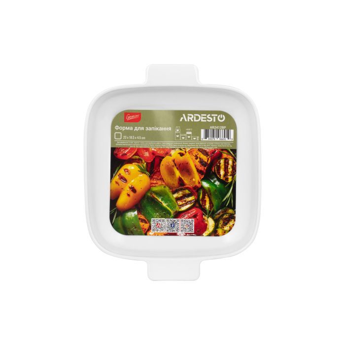 Форма для выпечки Ardesto Gemini Quadrate 23 x 18.5 x 4.5 см (AR2412BP) изображение 2