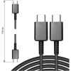Дата кабель USB-C to USB-C 1.0m SC-200a black XoKo (XOKO SC-200a-BK) изображение 3