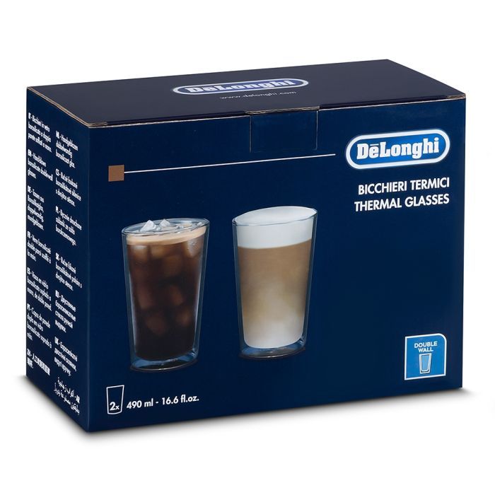 Набор стаканов DeLonghi Drinks 480 мл 2 шт (AS00001404) изображение 3