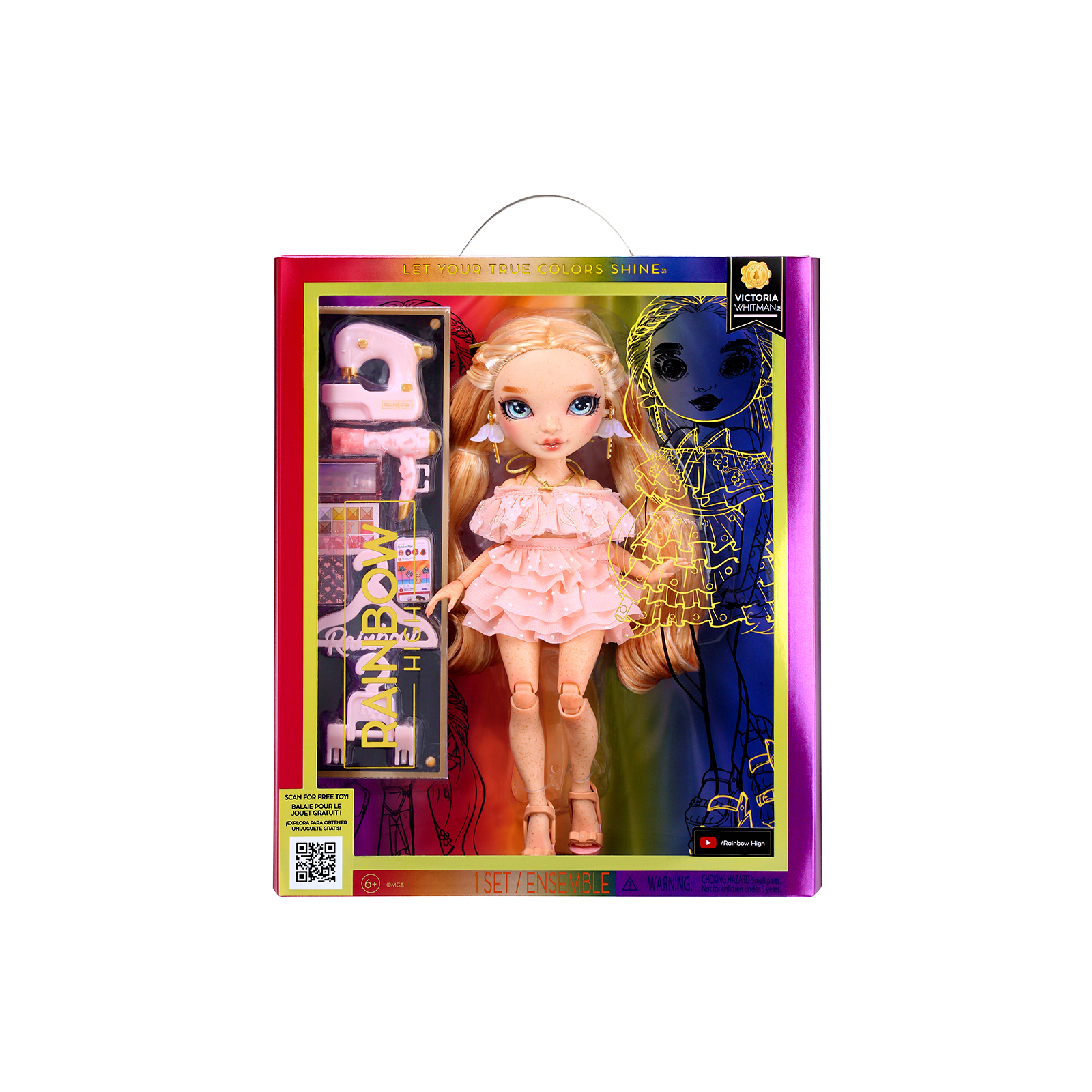 Лялька Rainbow High S23 – Вікторія Вайтмен (583134) зображення 6