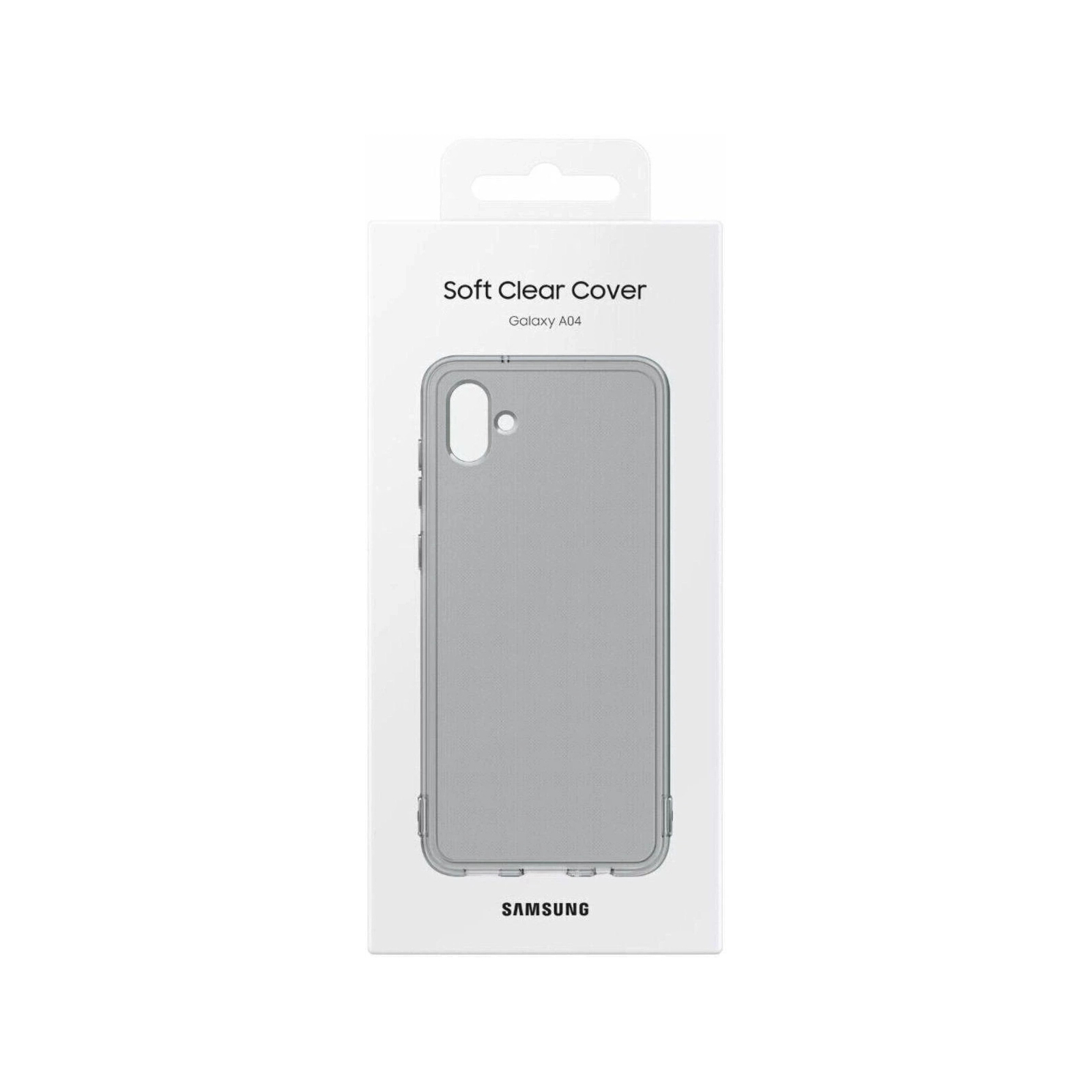 Чехол для мобильного телефона Samsung Samsung A04 Soft Clear Cover Black (EF-QA045TBEGRU) изображение 5