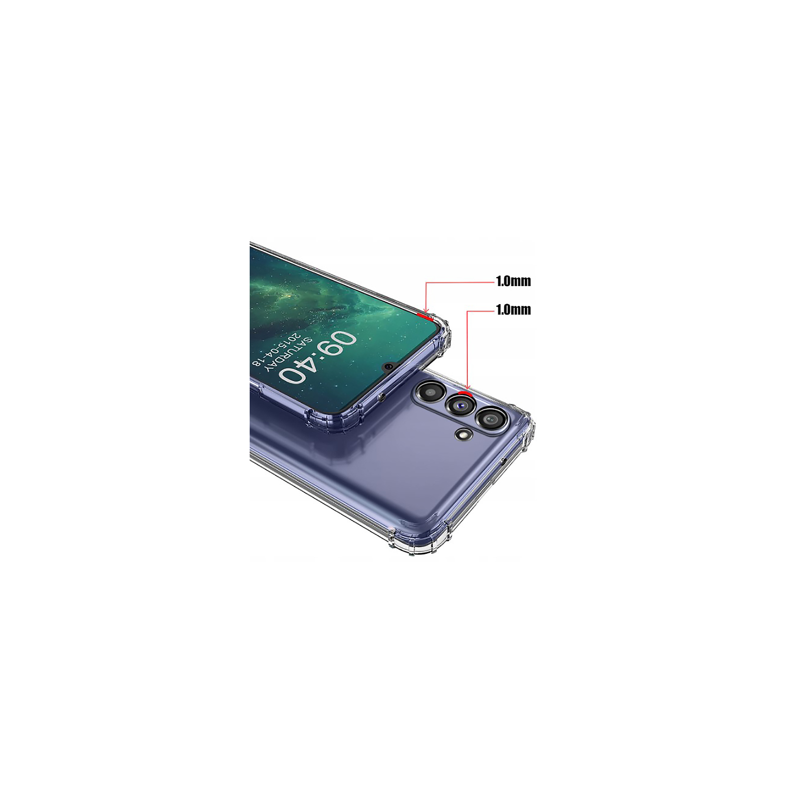Чохол до мобільного телефона BeCover Anti-Shock Samsung Galaxy A34 5G SM-A346 Clear (708954) зображення 5