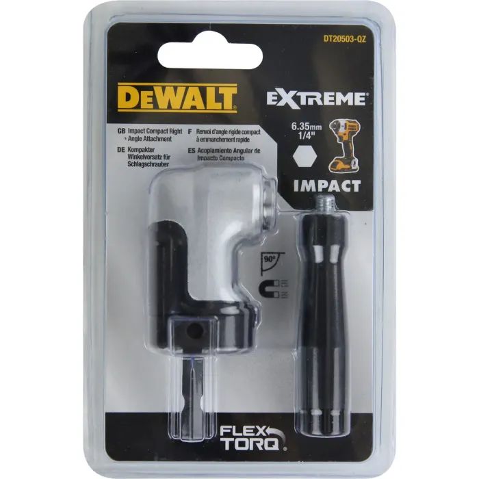 Насадка DeWALT EXTREME IMPACT 90 град (DT20503) изображение 3