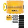 Ящик для инструментов DeWALT для бит системы TSTAK Tough Case М с футляро и кассетами 4 шт, разделители 6шт (DT70802) изображение 4