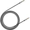 Кабель мультимедійний Jack 3.5mm Yiven M30 M/M 1m silver-black Baseus (CAM30-BS1) зображення 2