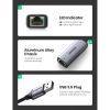 Переходник USB 3.0 to Ethernet RJ45 1000 Mb CM209 Ugreen (50922) изображение 2