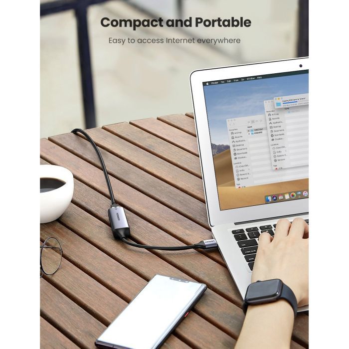 Переходник USB 3.0 to Ethernet RJ45 1000 Mb CM209 Ugreen (50922) изображение 6