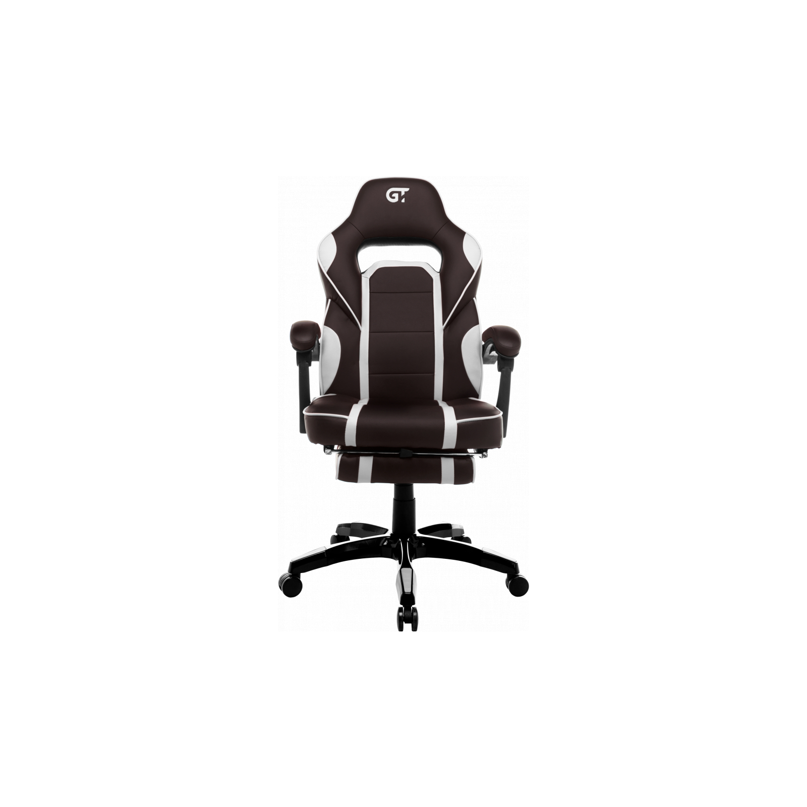 Крісло ігрове GT Racer X-2749-1 Dark Brown/White зображення 3