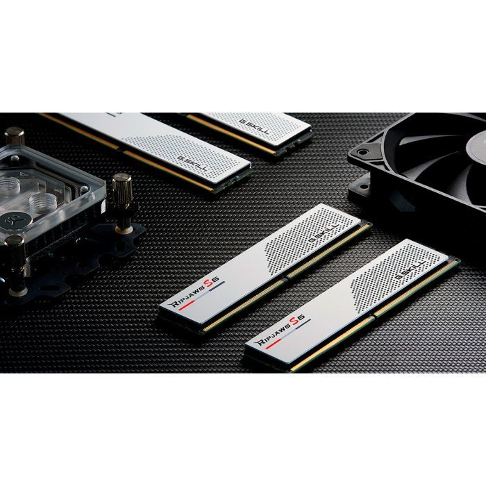 Модуль памяти для компьютера DDR5 32GB (2x16GB) 6000 MHz Ripjaws S5 White G.Skill (F5-6000J3238F16GX2-RS5W) изображение 5