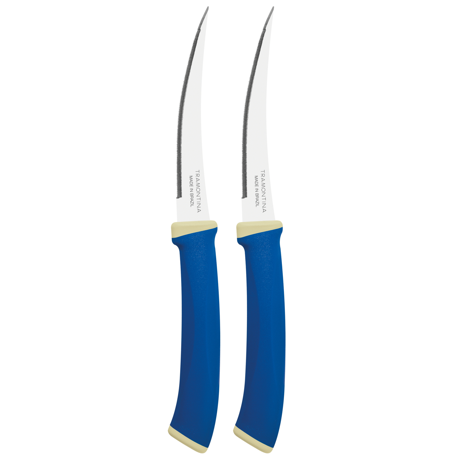 Набор ножей Tramontina Felice Blue Tomato 102 мм 2 шт (23495/214)