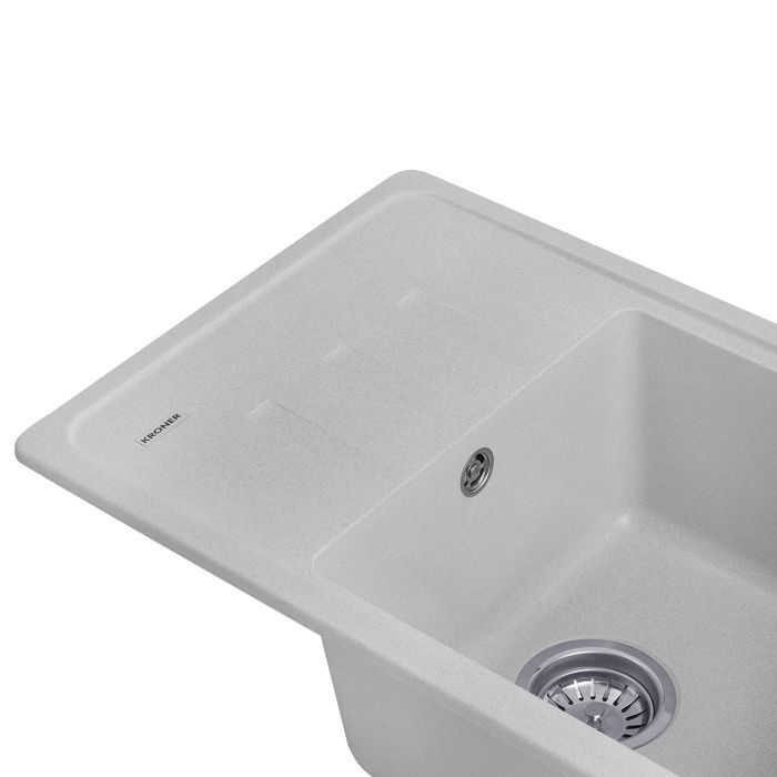 Мойка кухонная Kroner KompositGRA-6243 (CV031061) изображение 4