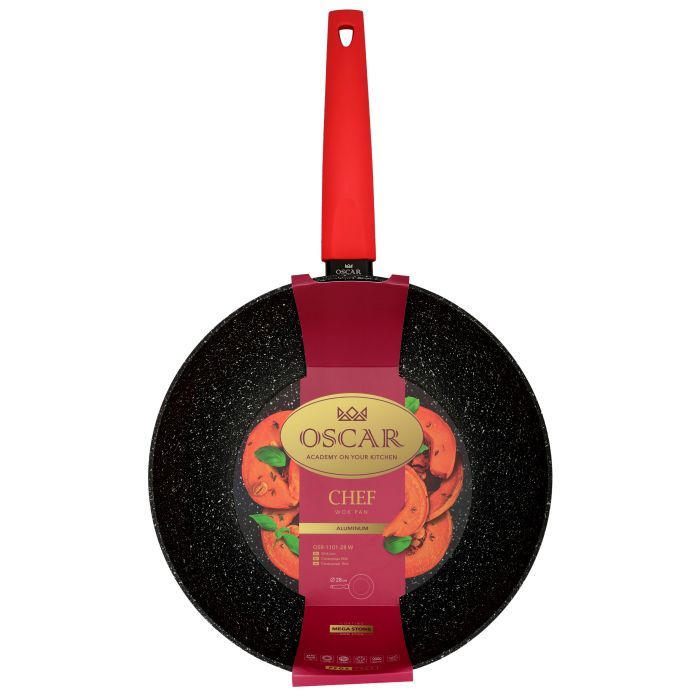 Сковорода Oscar Chef WOK 28 см (OSR-1101-28 w) изображение 4