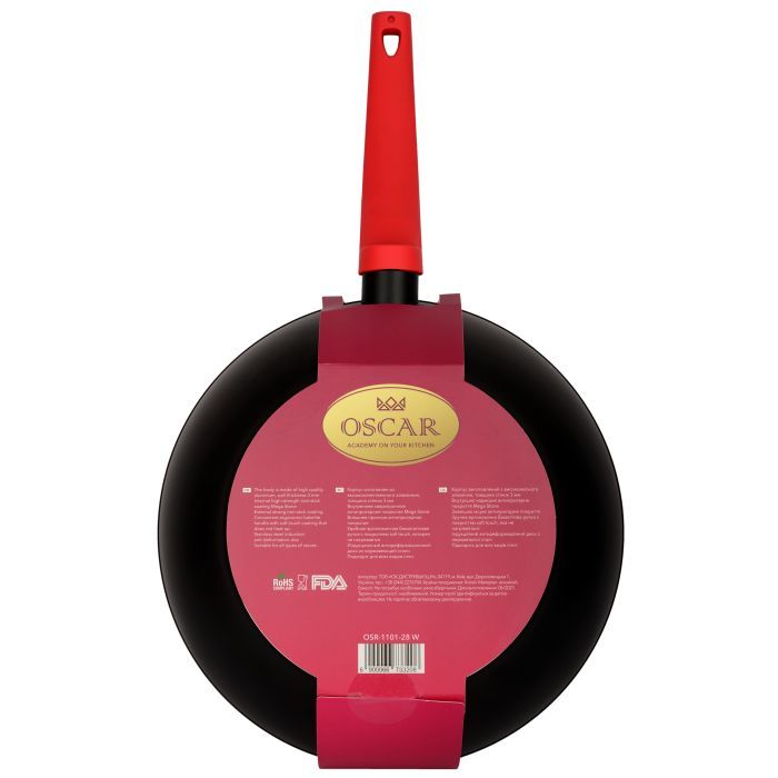 Сковорода Oscar Chef WOK 28 см (OSR-1101-28 w) изображение 5