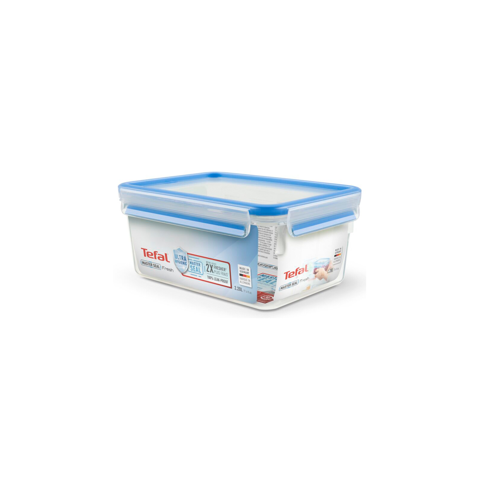 Харчовий контейнер Tefal Masterseal Fresh 2.3 л (K3021512) зображення 2