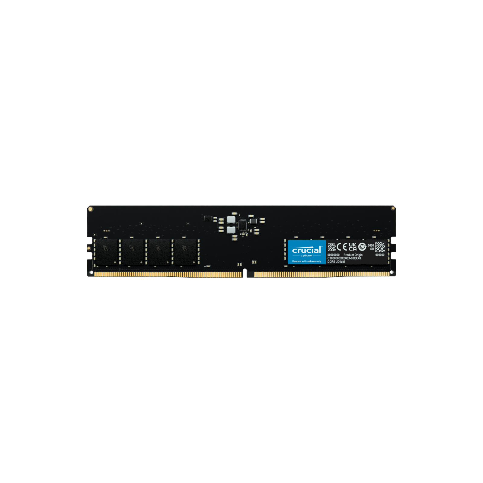 Модуль пам'яті для комп'ютера DDR5 32GB 5200 MHz Micron (CT32G52C42U5)