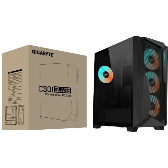 Корпус для ПК GIGABYTE GB-C301G зображення 7