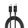 Дата кабель USB-C to USB-C 1.0m 60W CC-07B Black Grand-X (CC-07B) зображення 2