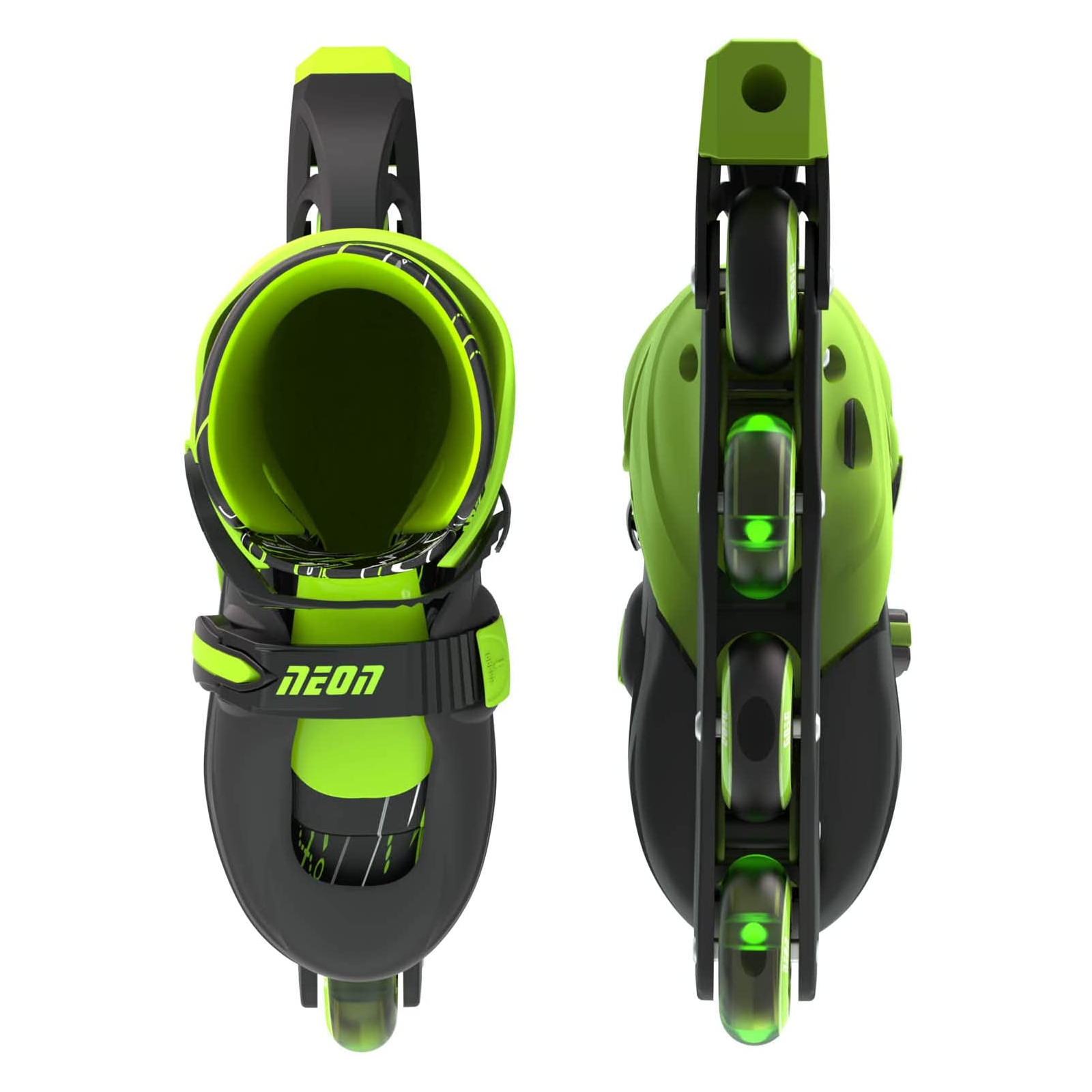 Роликовые коньки Neon Inline Green розмір 30-33 (NT07G4) изображение 2