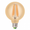 Лампочка Eurolamp G95 8W E27 2700K (LED-G95-08273(Amber)) зображення 2