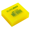Гумка Buromax NEON, прямокутна 40x35x14 мм, м'який пластик, асорті кольорів (BM.1123) зображення 2