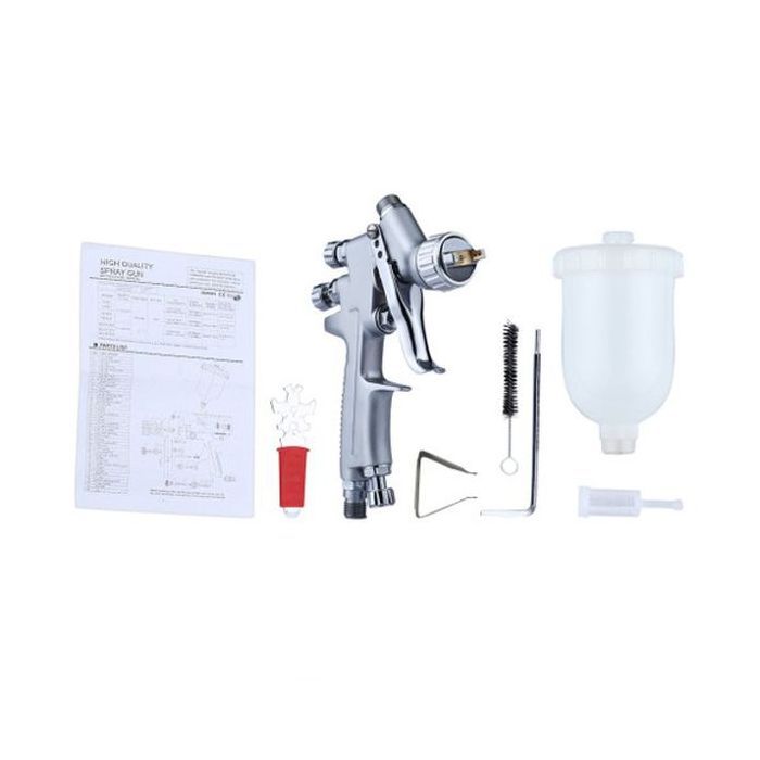Фарбопульт Auarita міні HVLP 1,0мм, з верхнім бачком пласт. (H-921-MINI-1.0) зображення 2