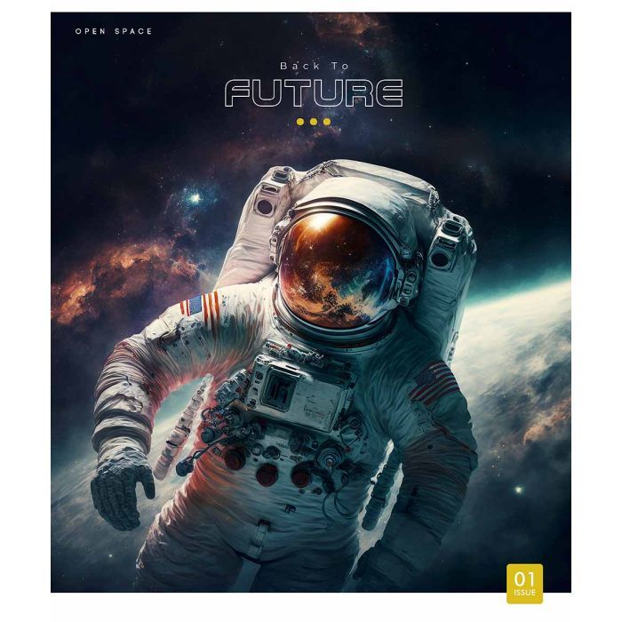 Зошит Школярик Open space клітинка 48 аркушів (048-3259K)