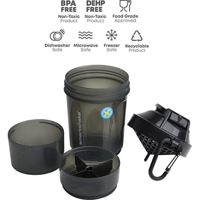 Шейкер спортивный SmartShake Original2GO 600ml Mint Green (10561301) изображение 8