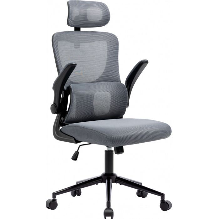 Офисное кресло GT Racer X-5728 White/Gray изображение 2
