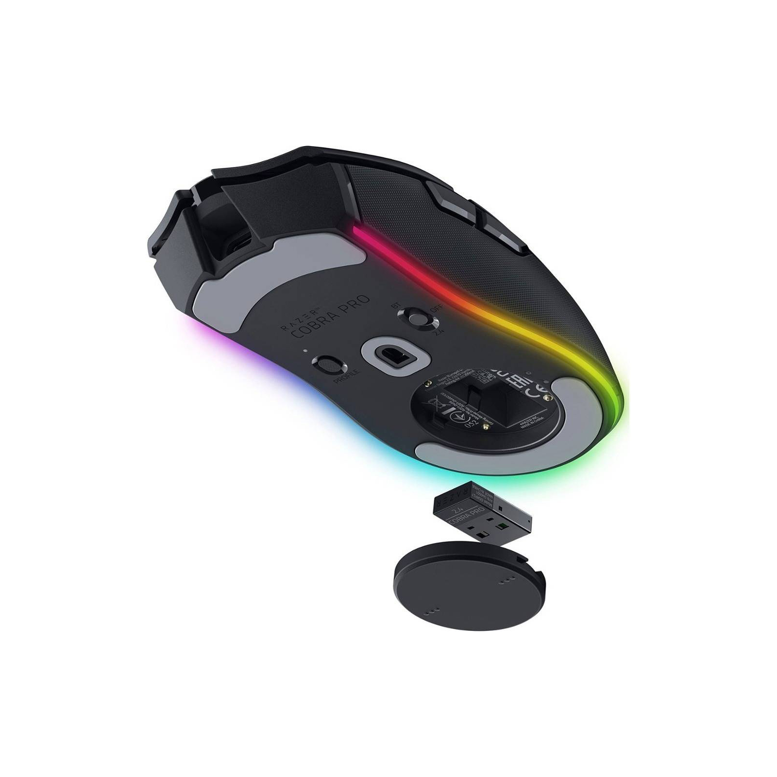 Мишка Razer Cobra Pro Wireless Black (RZ01-04660100-R3G1) зображення 6