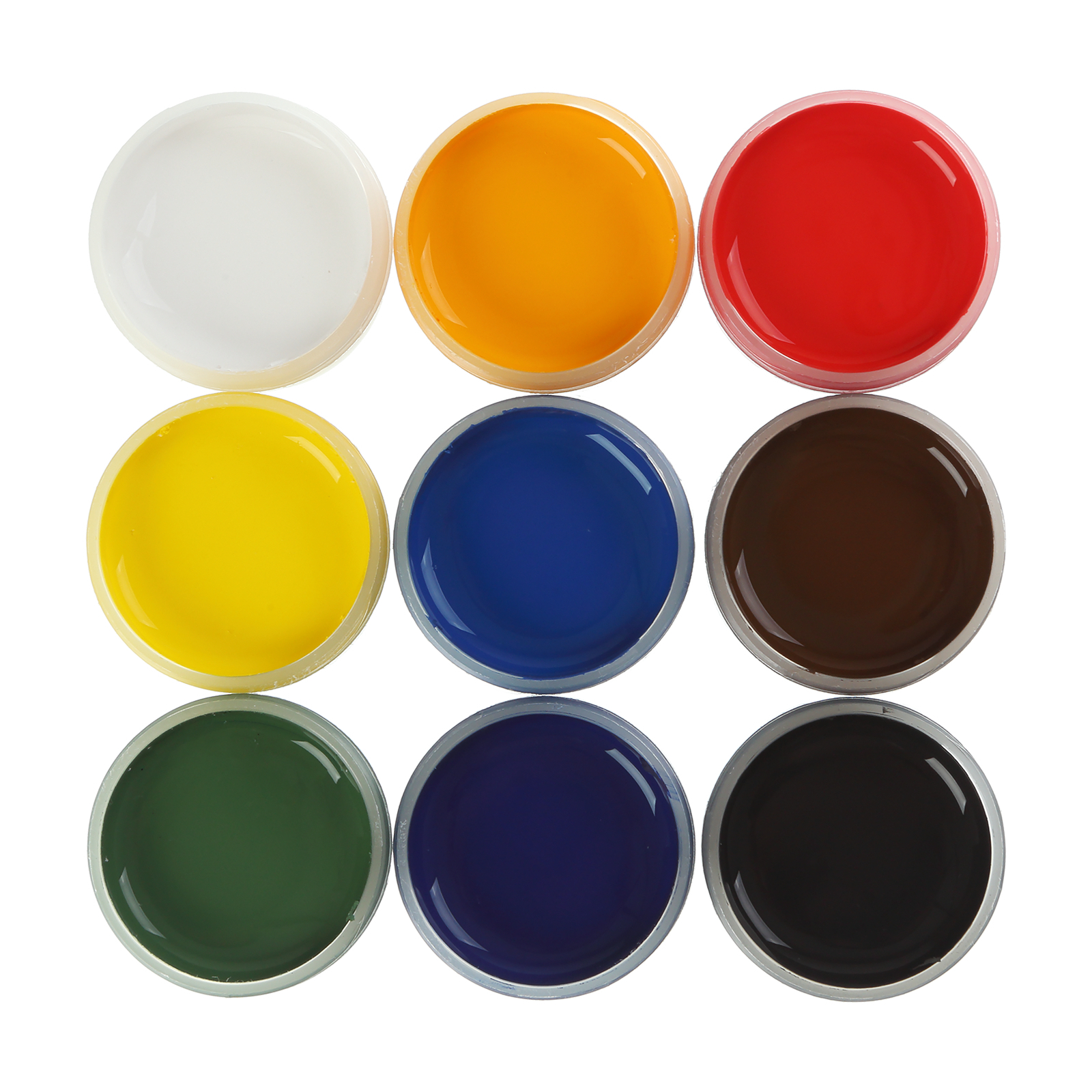 Гуашеві фарби ZiBi KIDS Line -2 9 кольорів х 20 мл (ZB.6611) зображення 3