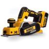 Электрорубанок DeWALT 18 В XR Li-lon, ширина 82 мм, 2*5Ah, кейс (DCP580P2) изображение 2