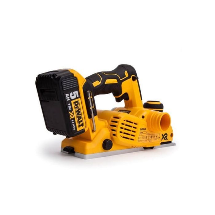 Электрорубанок DeWALT 18 В XR Li-lon, ширина 82 мм, 2*5Ah, кейс (DCP580P2) изображение 4
