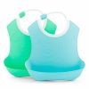 Слюнявчик Twistshake Pastel Blue/Green (2шт) 4+ міс (78220)