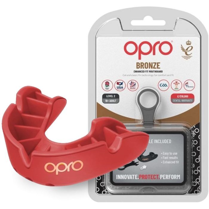 Капа Opro Bronze доросла Біла (102500004)