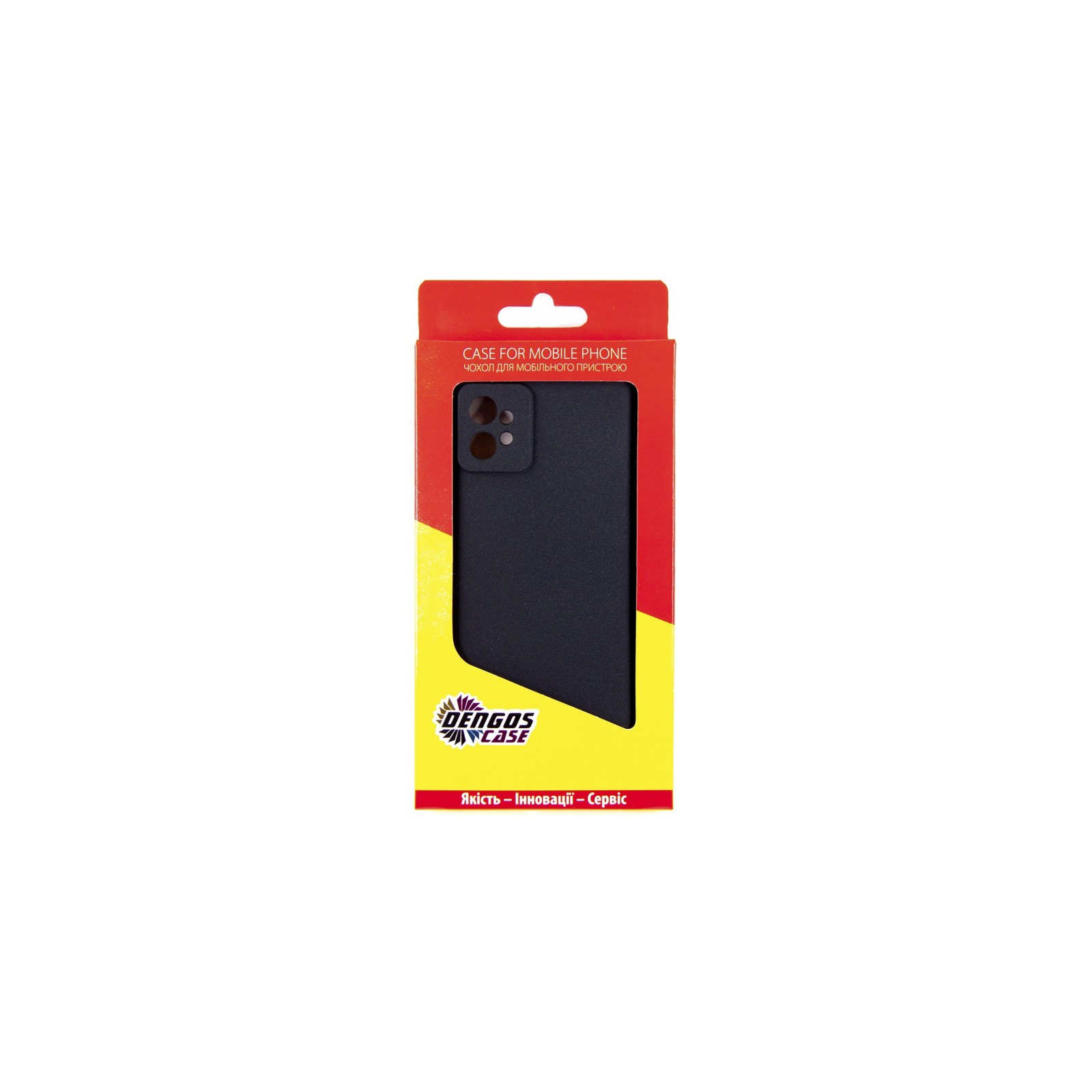 Чехол для мобильного телефона Dengos Carbon Motorola Moto G32 (black) (DG-TPU-CRBN-187) изображение 5