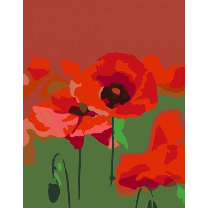 Картина по номерам Rosa Start Цветы 2.12 35 x 45 см (4823098514763)