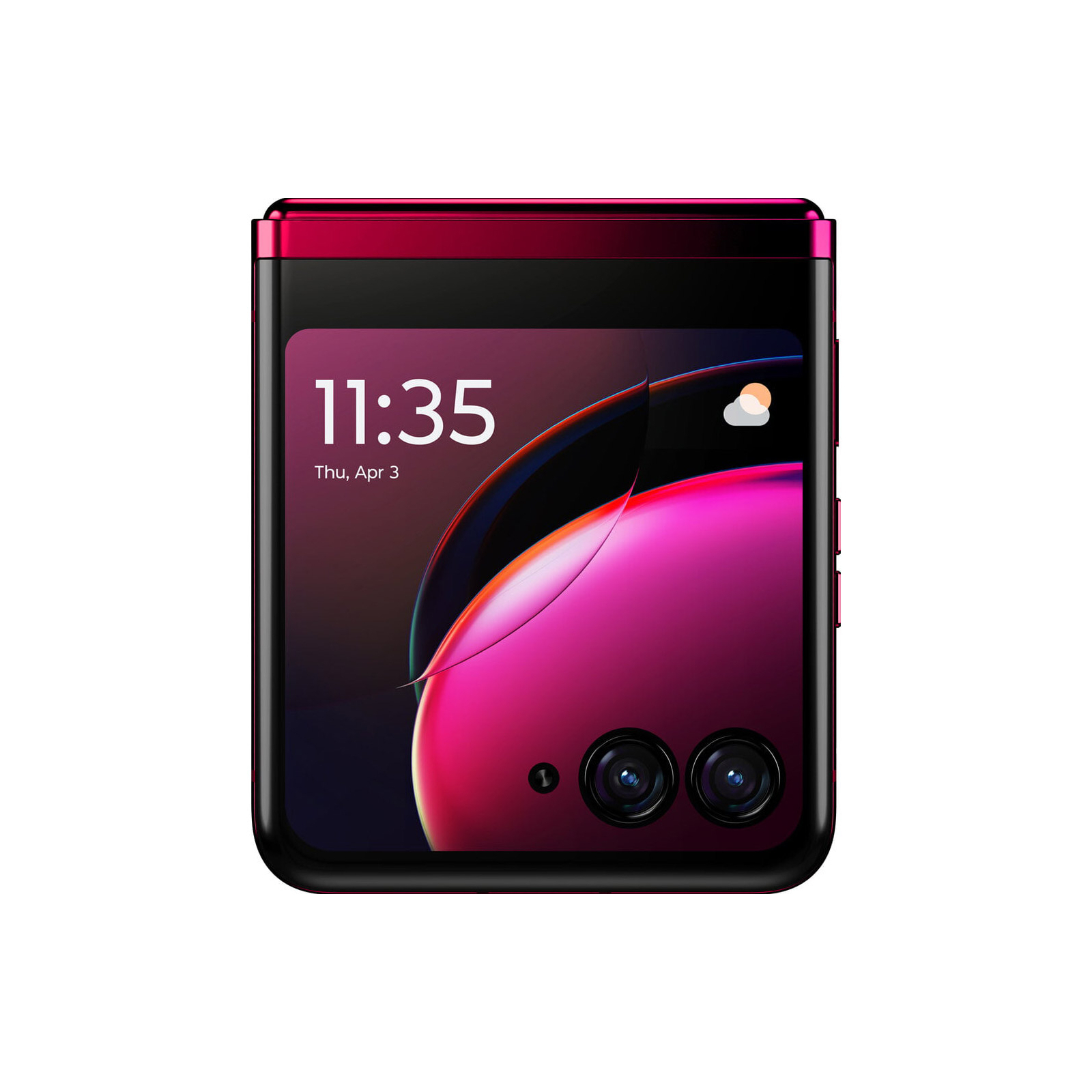 Мобильный телефон Motorola Razr 40 Ultra 8/256GB Peach Fuzz (PAX40079RS) изображение 11