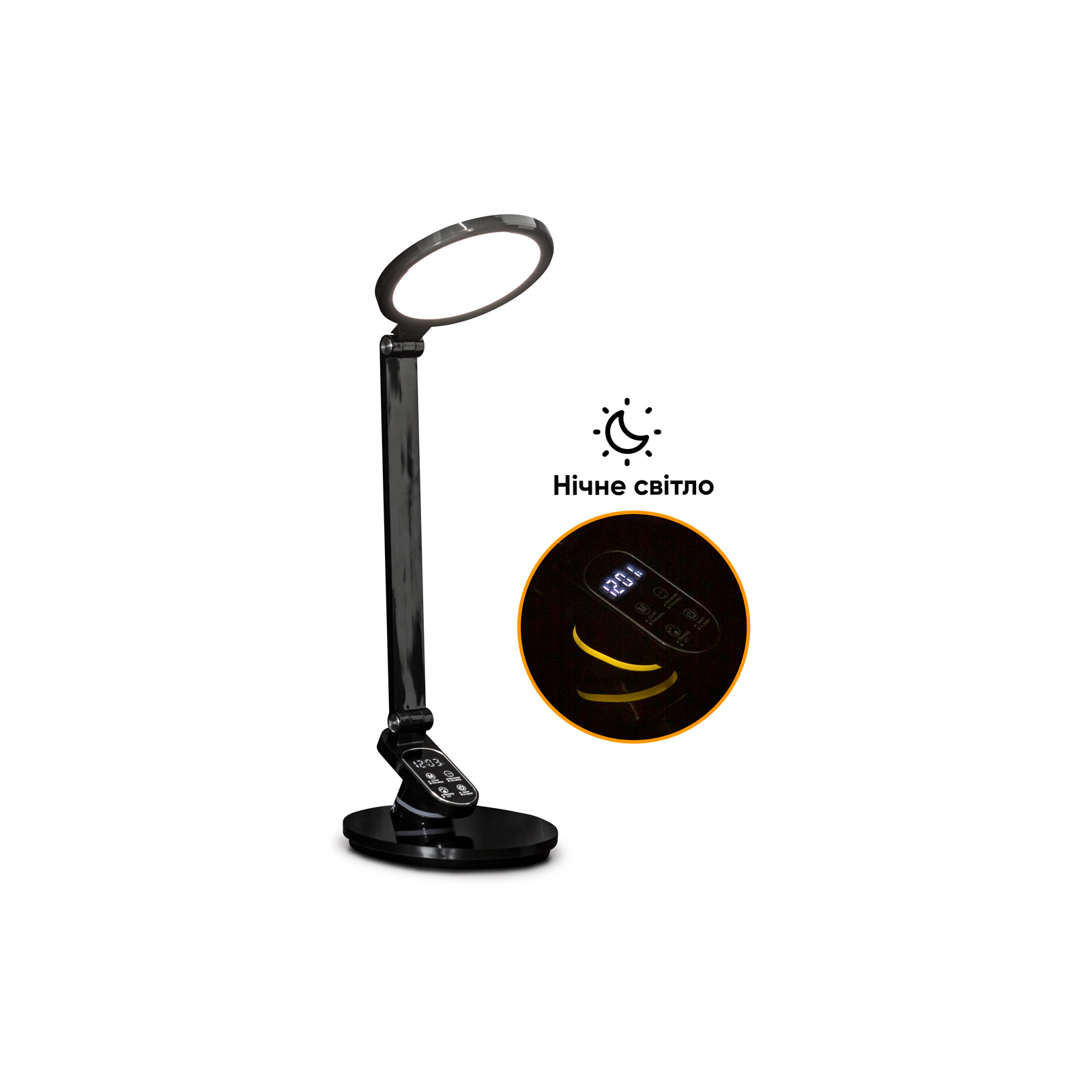 Настольная лампа Mealux DL- 410 (BL1235 Black) изображение 2